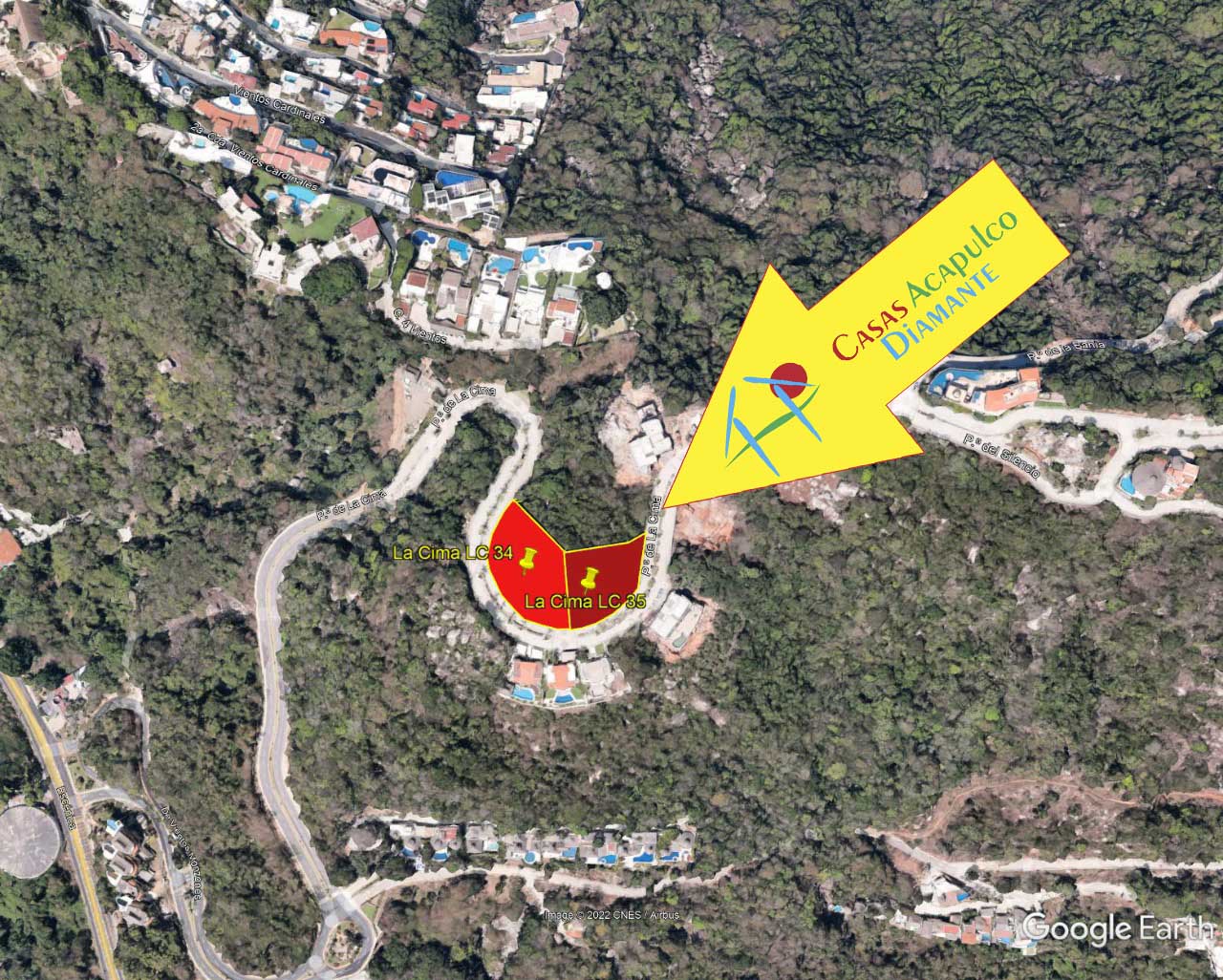 Terreno La Cima LC 34 y 35 - Vista aérea 2